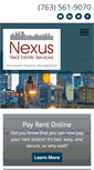 Mobile Screenshot of nexusliving.com